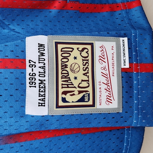 Mitchell & Ness NBA Swingman Jersey Rockets 1996 Hakeem Olajuwon - Picture 2 of 3